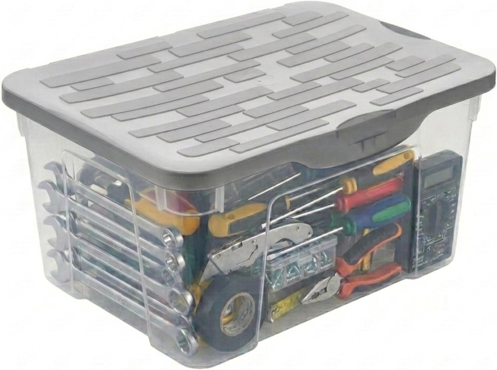 Ranger, Storage box 13 l with lid A4, Plastic (PP) BPA-free, anthracite, A4/13l (39,0 x 27,0 x 17,5 cm)