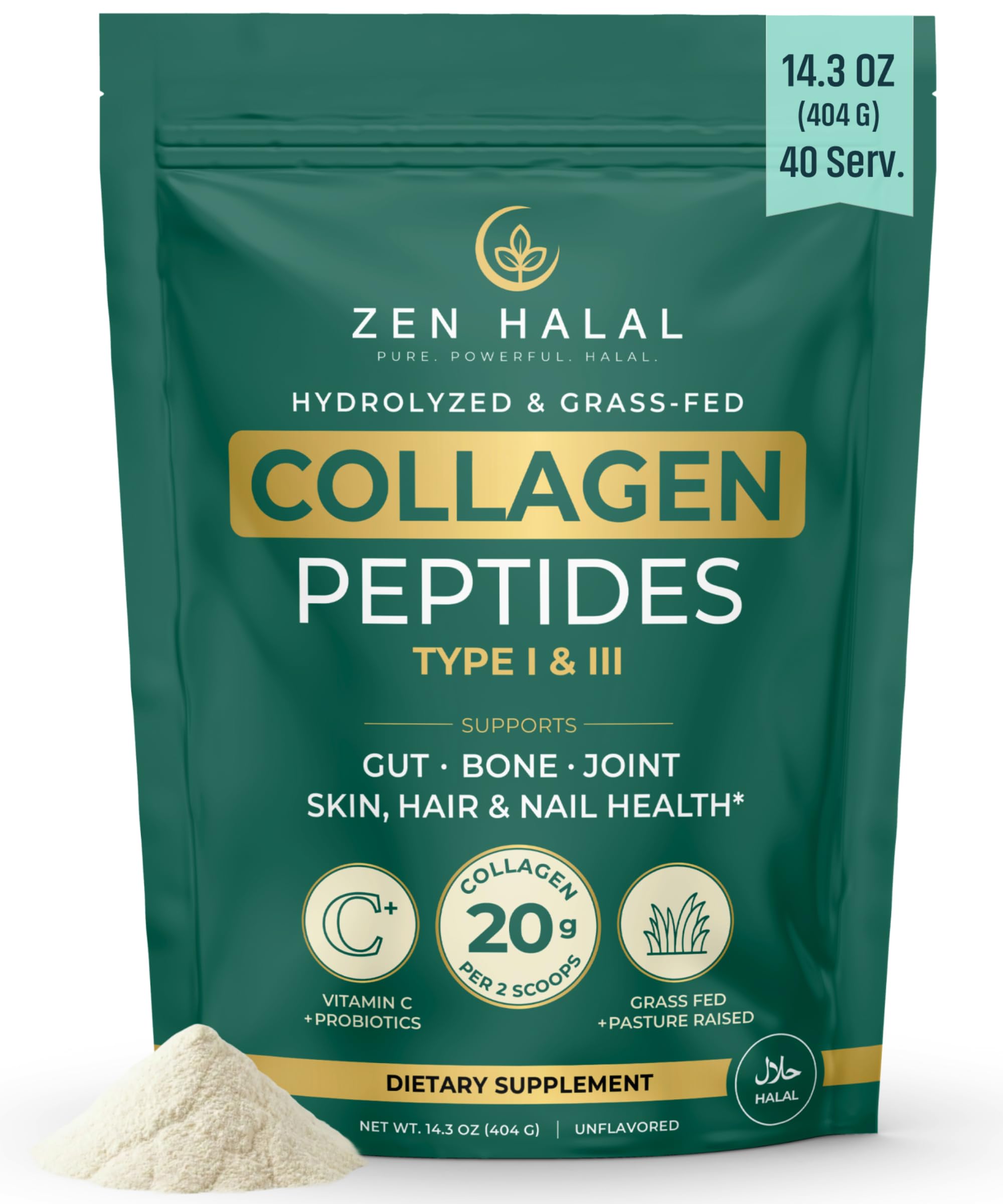 ZEN HALAL Collagen Powder