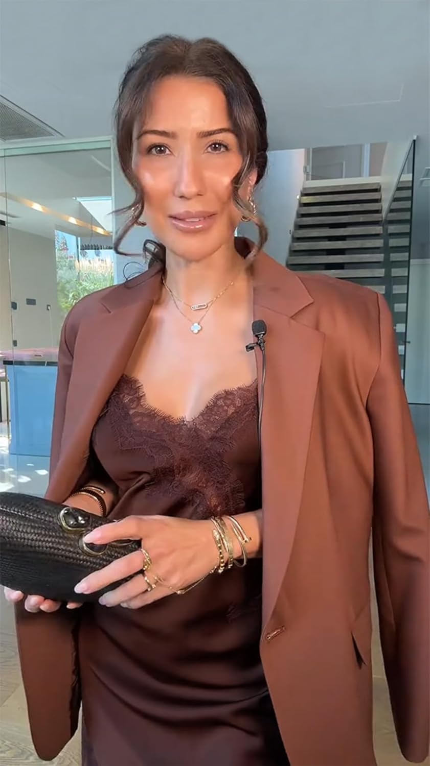 Women's Satin Lace Dress Asymmetric Cocktail Mini Dress Layering Essentials Elegant Dresses Date Night Outfits - Image 4