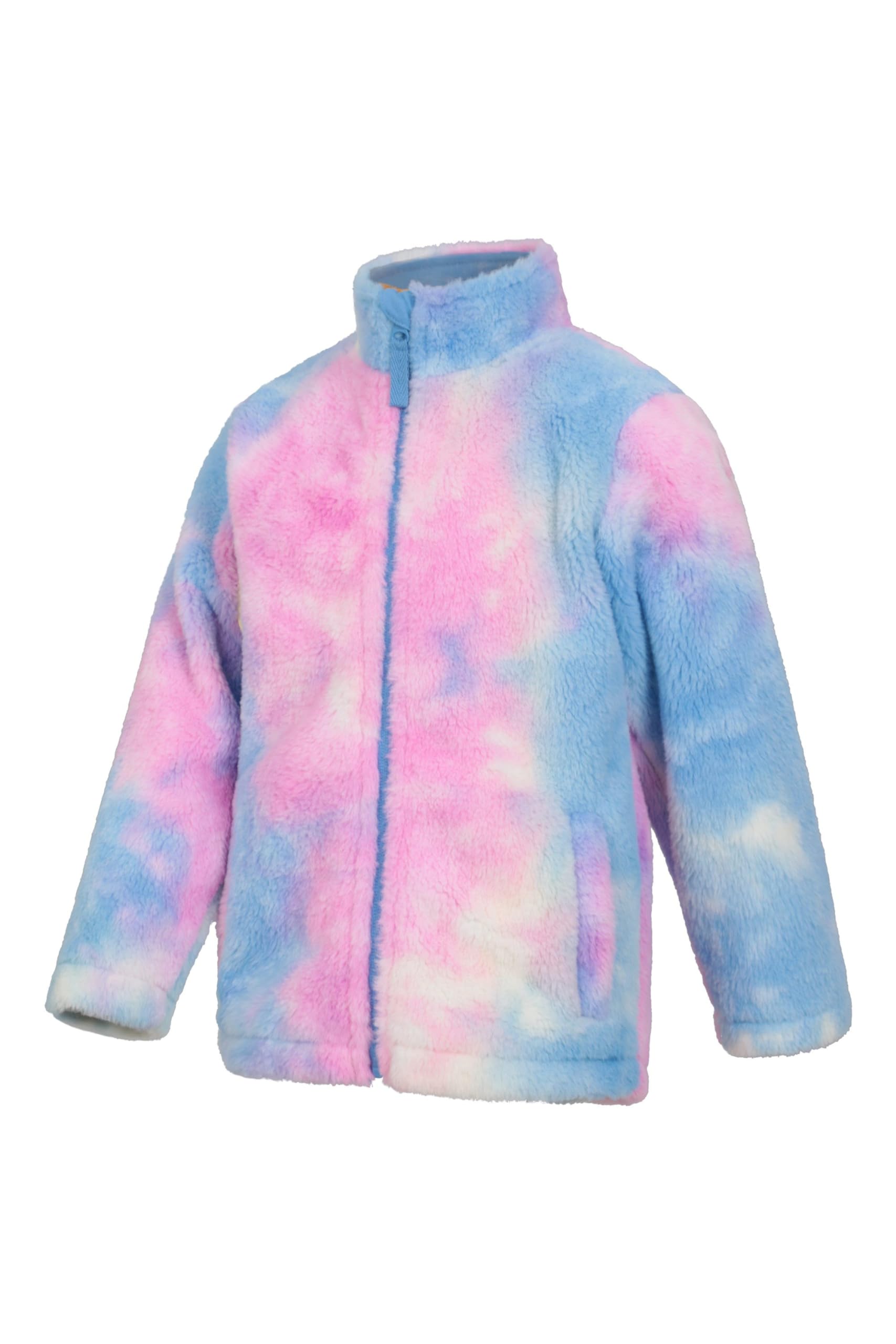 Mountain Warehouse Polaire Rainbow Confortable pour Enfant - Fermeture éclair intégrale, Pull léger, Chaud, Confortable, Poches Avant - Printemps été