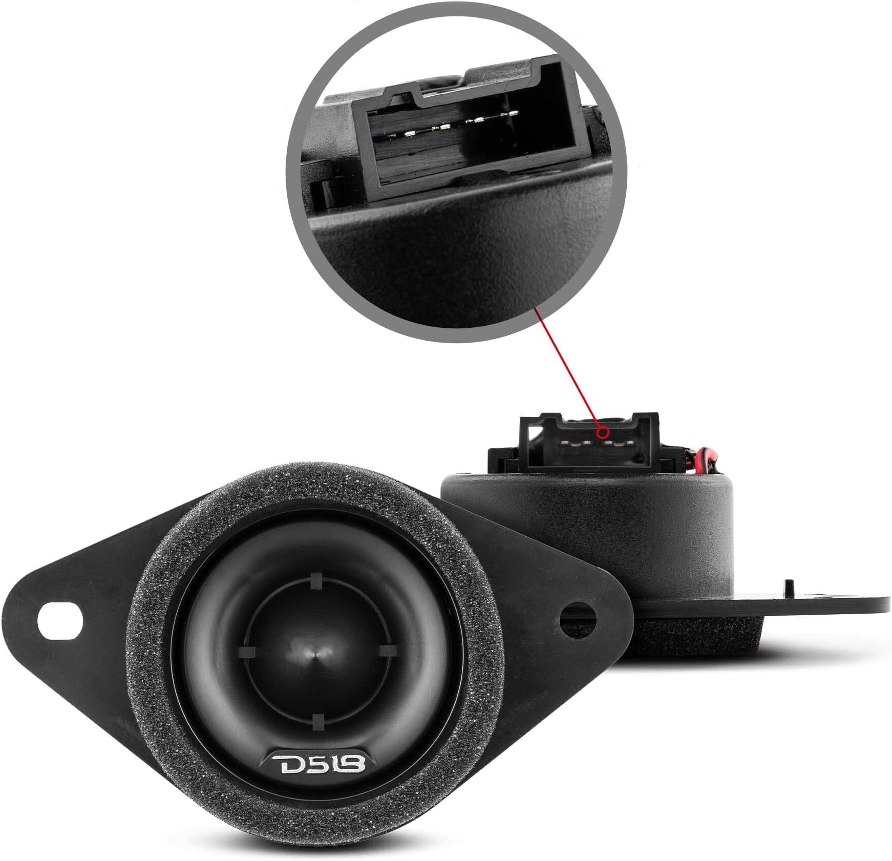 DS18 PRO-ST 1.9" Replacement Upgrade Bullet Compression Tweeters with Crossovers- Car OEM Tweeter Upgrade Kit for Many Subaru/Toyota Models - Replacement for H631SFJ101 and H631SFJ100 (Pair)