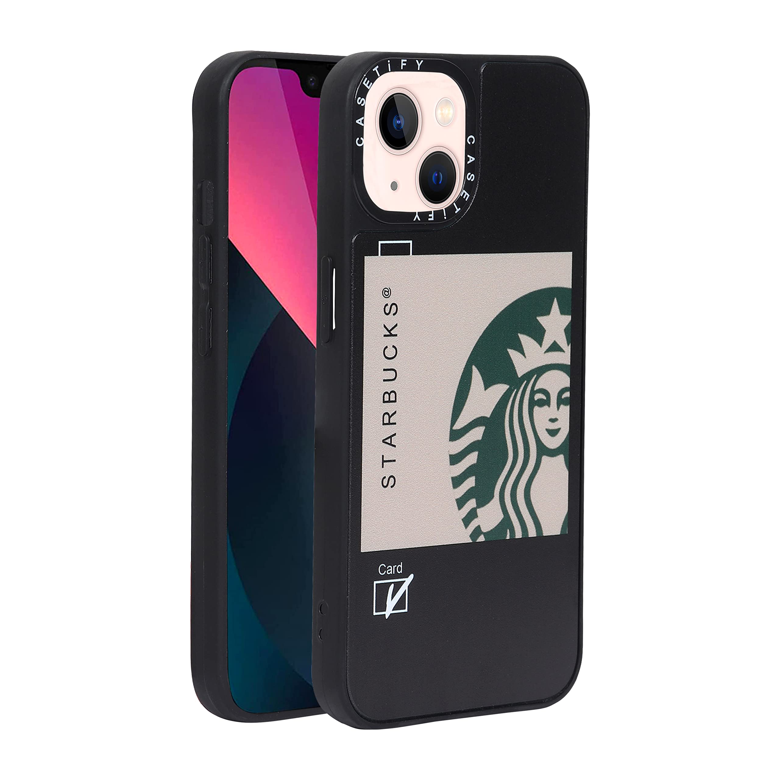PHONE RING HOLDER Designed for iPhone 15 Cover | Starbuck Case Camera and Drop Protection Thin Protective Clear Back Cover Case for iPhone 15 (TPU + Polycarbonate iPhone 15, Card) (B0CPQ83W1R) Amazon Price History, Amazon Price Tracker