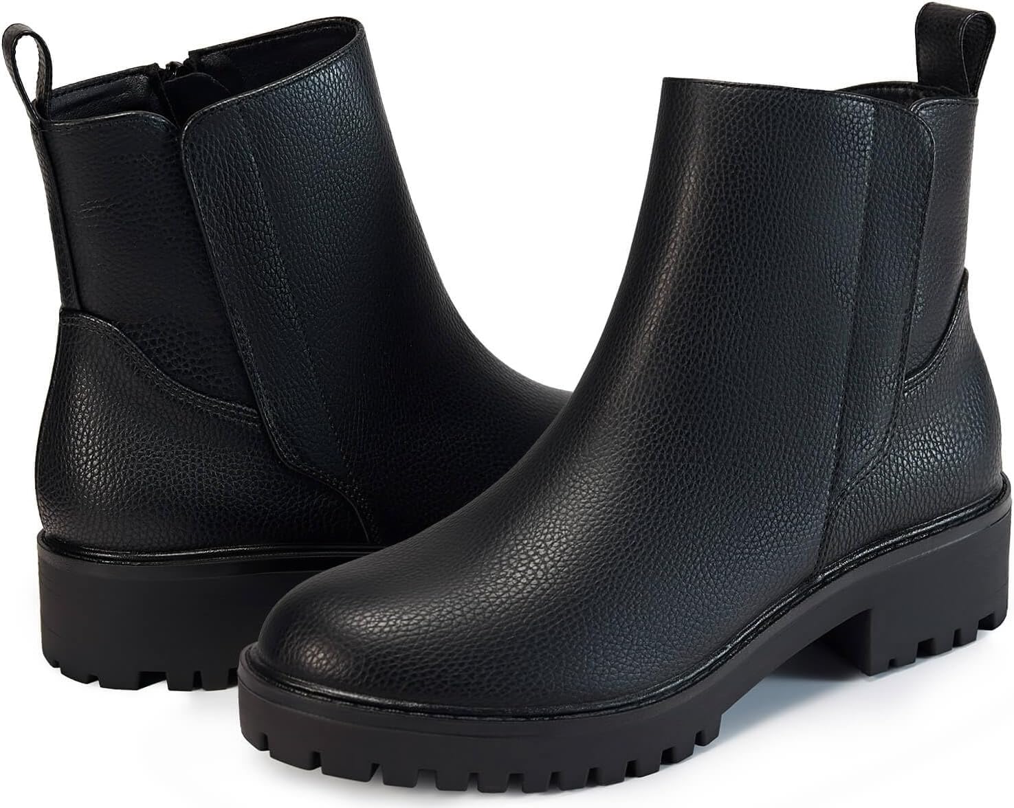 black womens casual boots