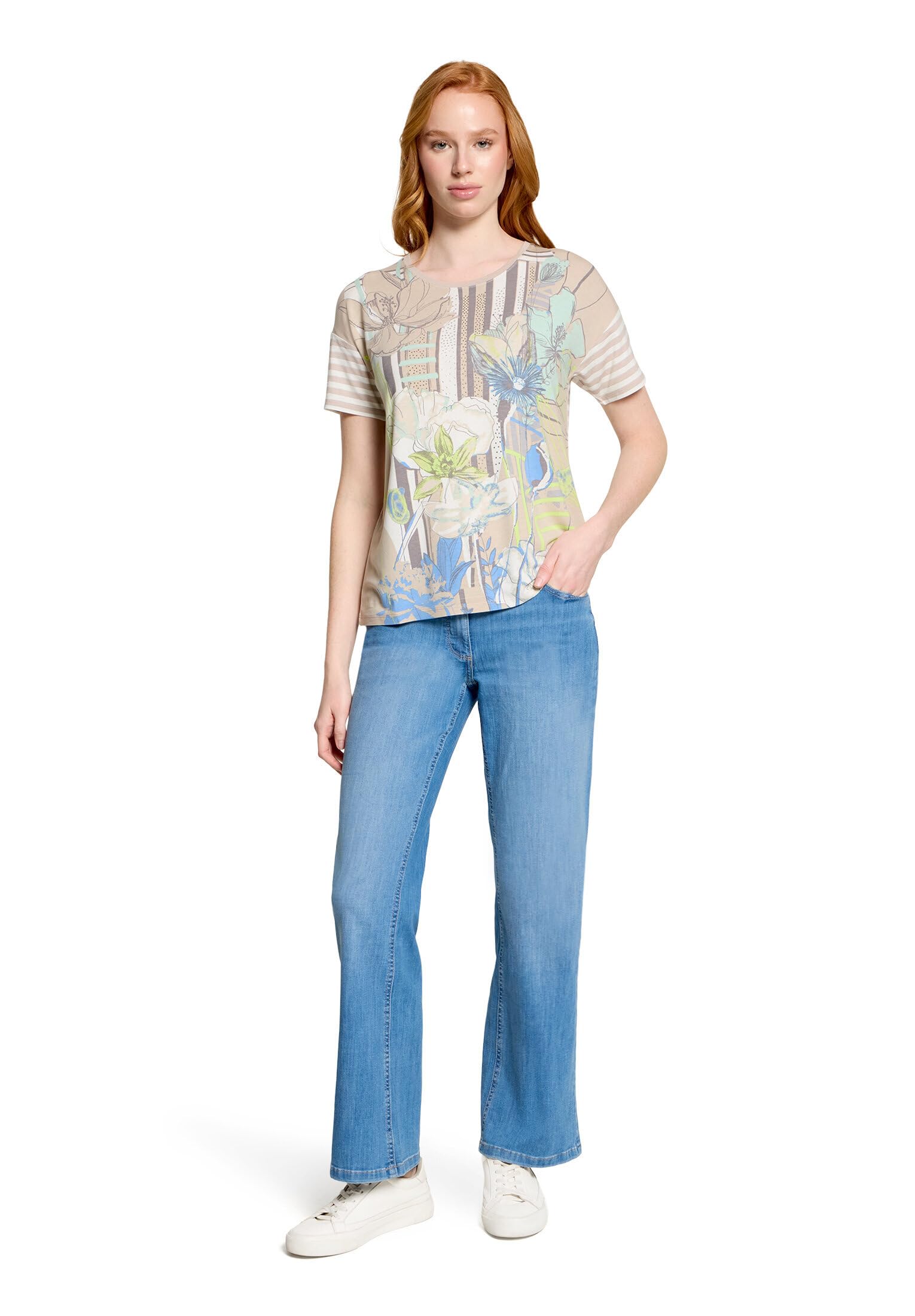 Betty Barclay Damen Casual-Shirt mit Ringel