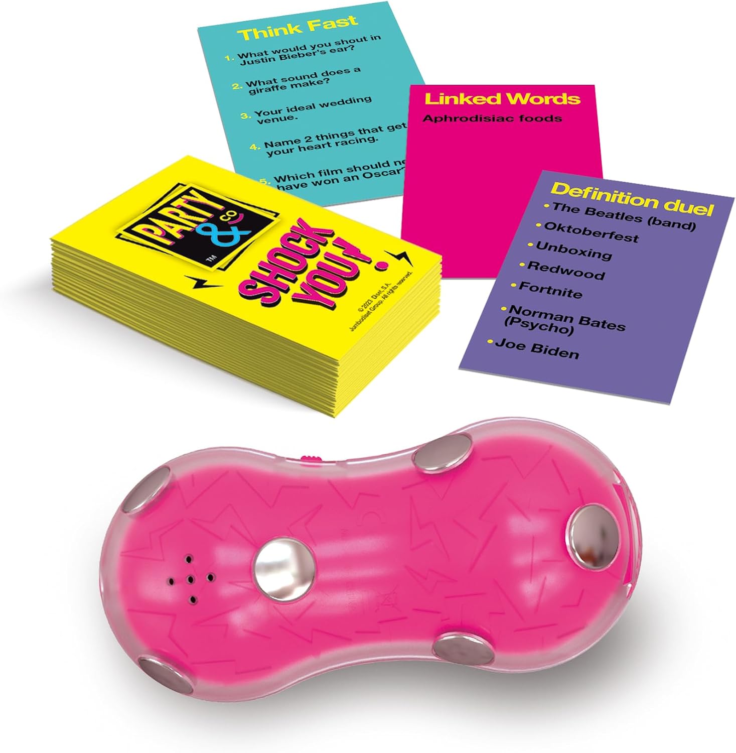 Jumbo Party & Co. Shock You - The Fun Packed Multi Challenge Shock Game, +16yrs