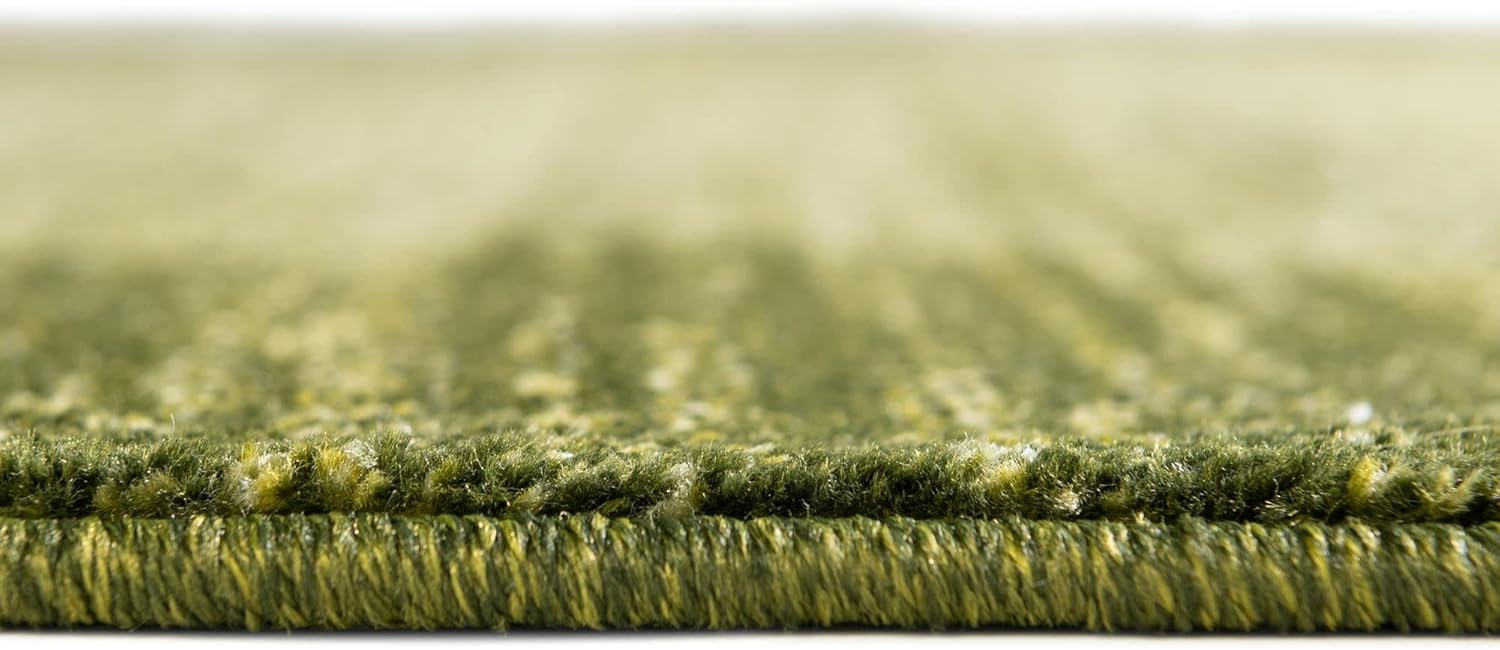 Rugs.com Angelica Collection Rug – 3' x 5' Light Green Medium Rug Perfect for Entryways, Kitchens, Breakfast Nooks, Accent Pieces