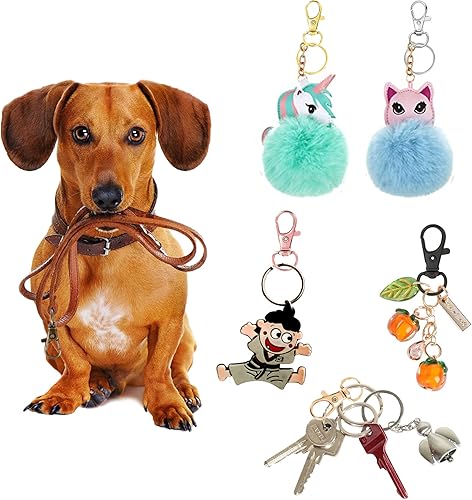 Miniatura 7 de AUGSUN 100 piezas de cierres giratorios para llavero con ganchos de gatillo, ganchos de clip para llavero, cierres de pinza de langosta para