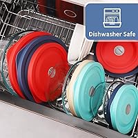 Vista 9 de Tapas de repuesto para Pyrex 7402-PC 7 tazas de vidrio cuencos redondos 4