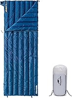 Vista 10 de Naturehike Ultralight Backpacking RDS Down Sleeping Bag for Adults, 650 Fill Power Sleeping Bag for 42/52℉, 20oz Compact Lightweight Sleeping Bags