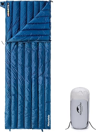 Miniatura 10 de Naturehike Ultralight Backpacking RDS Down Sleeping Bag for Adults, 650 Fill Power Sleeping Bag for 42/52℉, 20oz Compact Lightweight Sleeping Bags