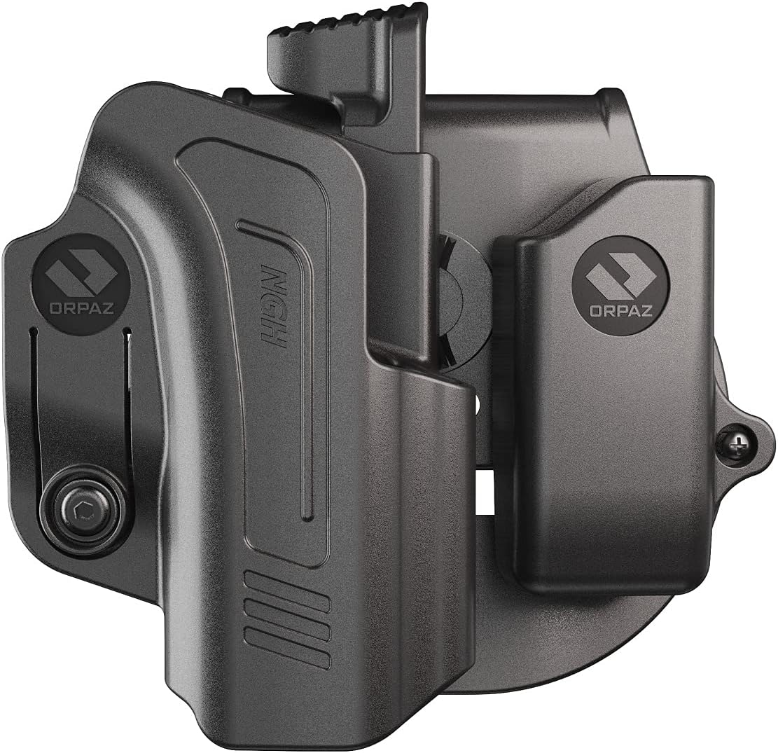 Orpaz R-Series G45 Holster Compatible with Glock 45 OWB Holster - Unisex - Will Secure Your Handgun with a Tactical Appearance