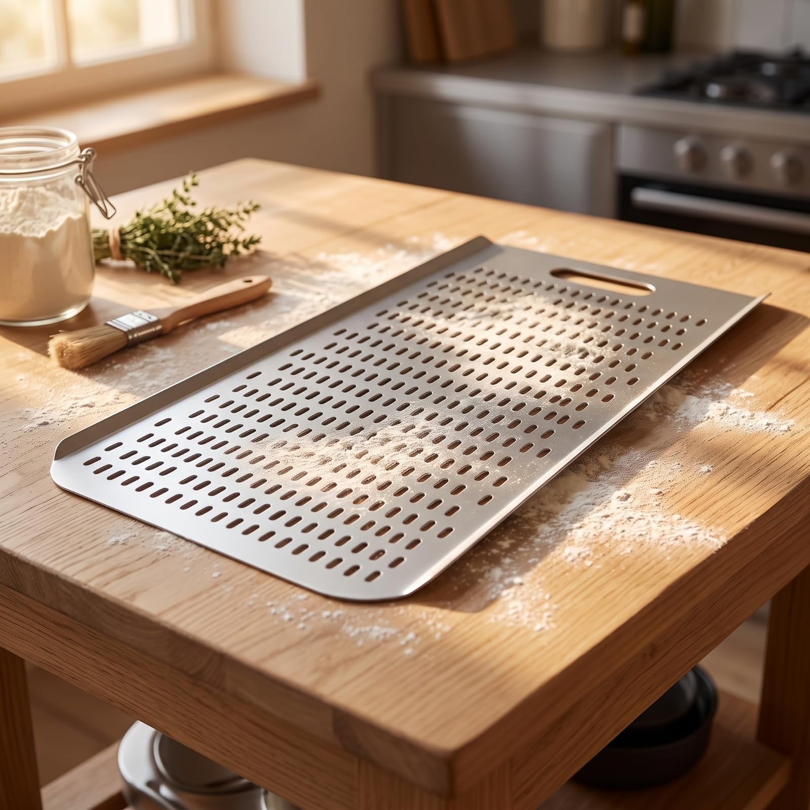 Pala per Pizza con Leggera | Pala per Pizza senza Manico, Panificatori, 70x30cm