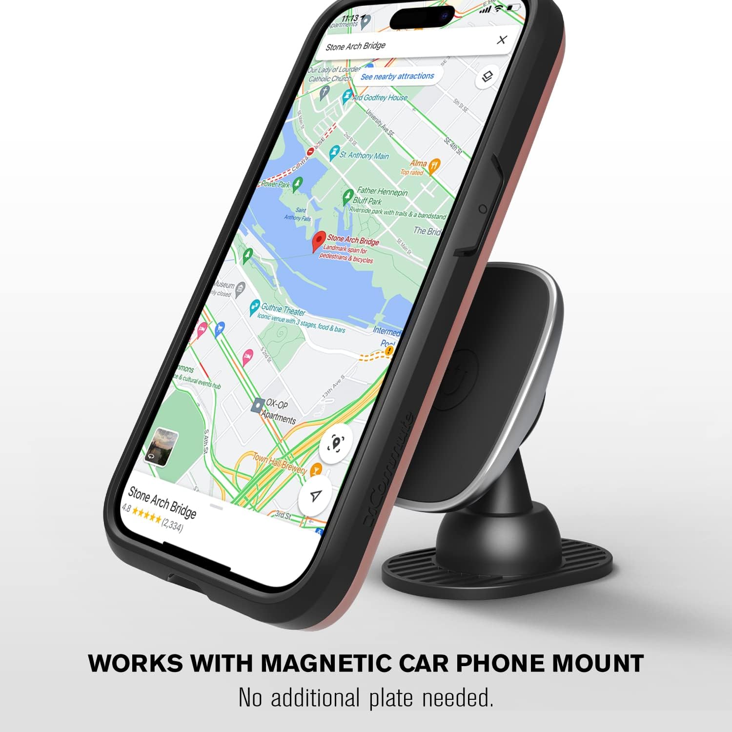 VENA vCommute Wallet Case Compatible with Apple iPhone 14 Pro Max (6.7"-inch), (Military Grade Drop Protection) Flip Leather Cover Card Slot Holder with Kickstand - Red