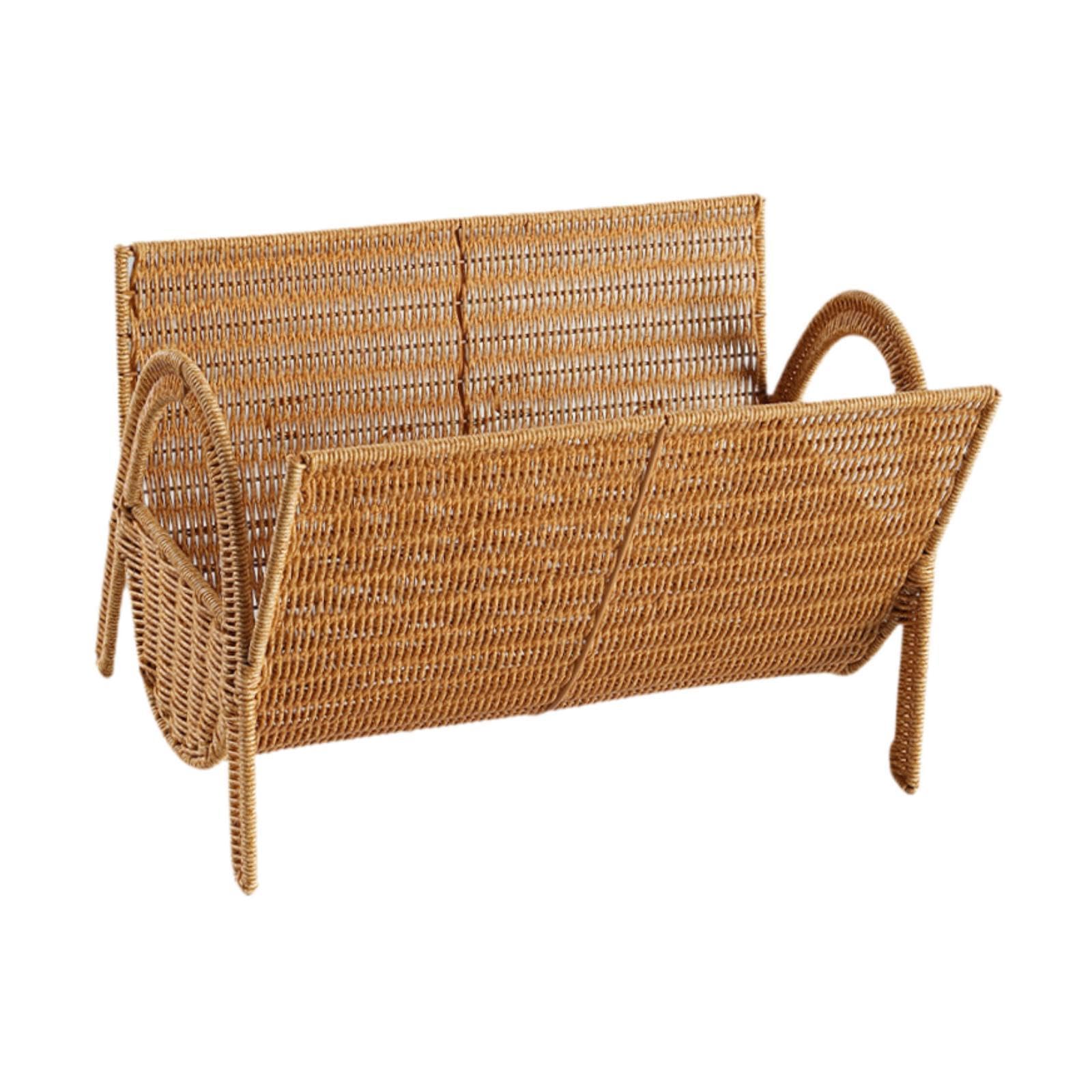 Creations Magazine Rack Floor Stand Hand Woven Dining Room Home Nursery Storage HolderHome & Garden|Household Supplies & Cleaning|Home Organization|Magazine Racks-picture-18