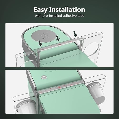 Miniatura 5 de Gevoli K Cup Organizador para cafeteras Keurig K-Mini y K Mini PLUS de una sola porción soporte de cápsulas Kcup de acrílico moderno que ahorra