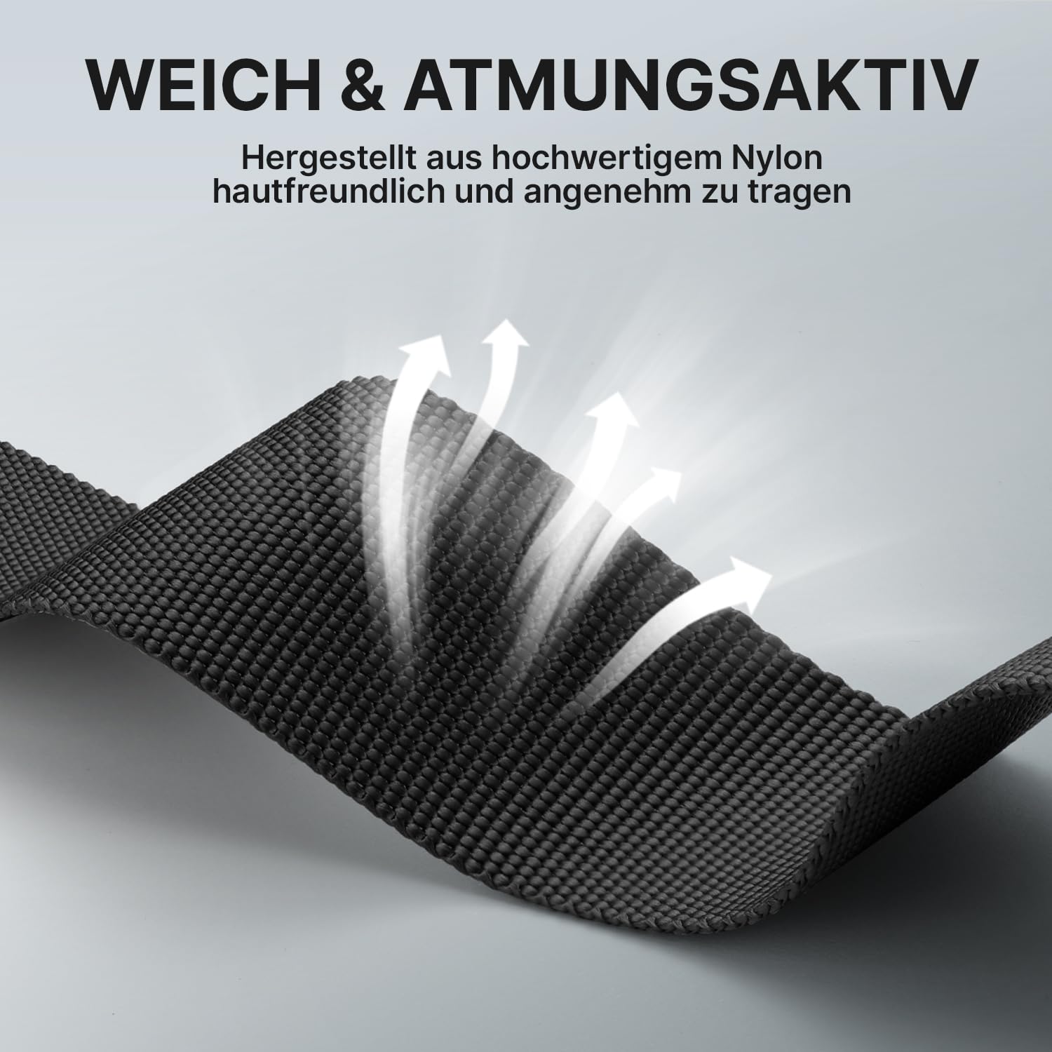 Bandletic Quick Fit 22mm 26mm Robust Nylon Armband Kompatible mit Garmin Watch Armband,Taktischer Sport Uhrenarmband für Fenix/Instinct/Tactix Delta/Descent/Epix Pro/Enduro/Quatix/Forerunner/Approach