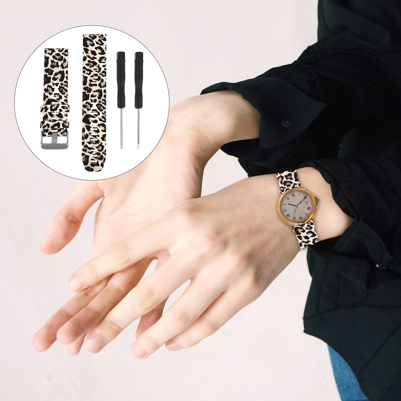 Hemobllo 3 Pcs Bracelet Silicone Montre Smart Watch Bands Smartwatch Décoratif Montre Bande Remplacement Bracelet e Accessoires e Ceinture Confortable Gel De Silice