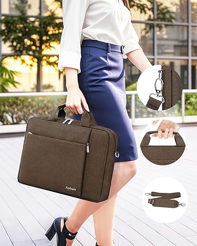 Miniatura 5 de Ferkurn Funda para computadora portátil para mujeres y hombres, compatible con HP Envy Pavilion OmenLG GramMSIDell Inspiron XPSLenovoAcer, maletín