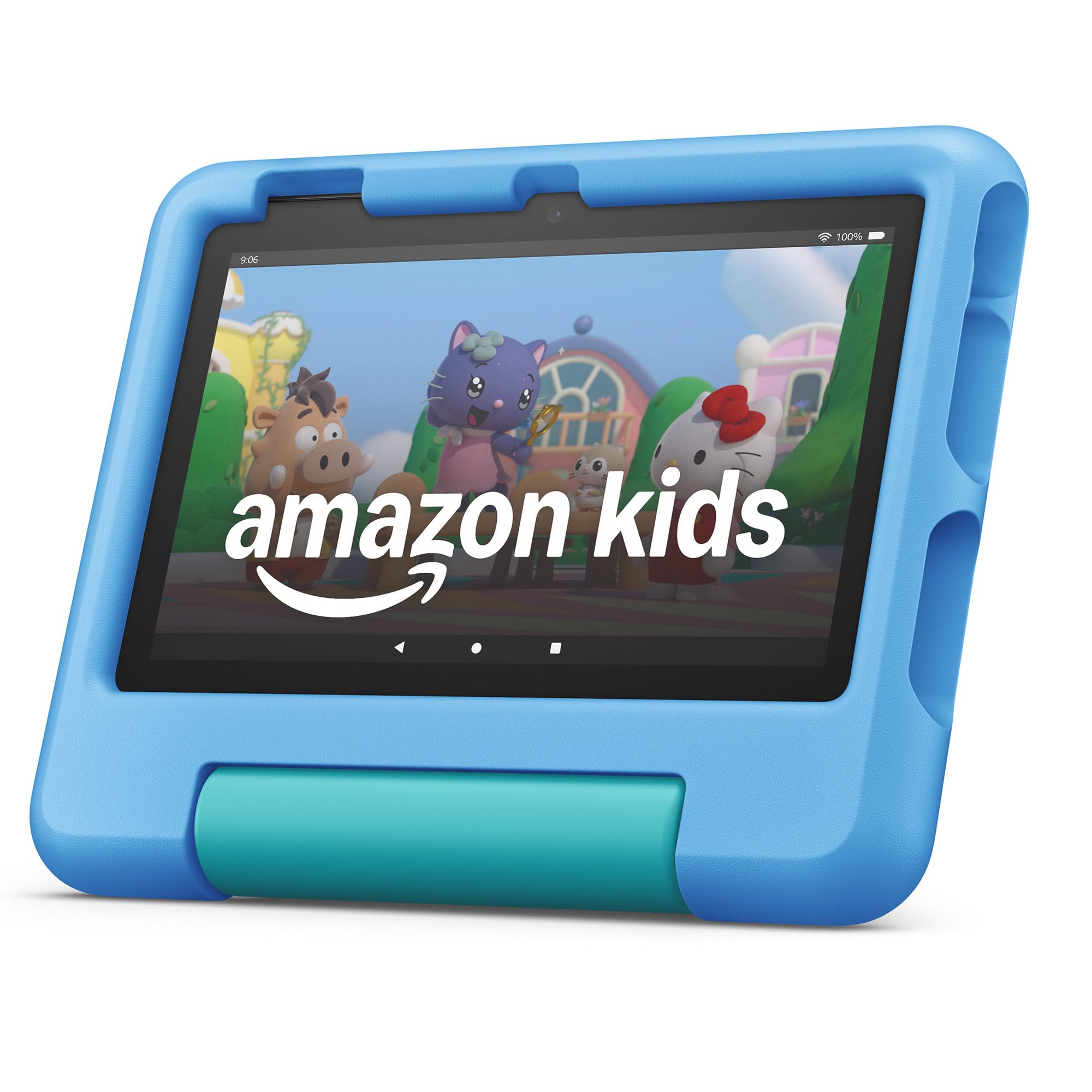 Amazon Fire 7 Kids tablet, ages 3-7. Top-selling 7" kids tablet on Amazon. Includes ad-free and exclusive content, easy parental controls, 10-hr battery, 16 GB, BlueAmazon Fire 7 Kids tablet, ages 3-7. Top-selling 7" k…