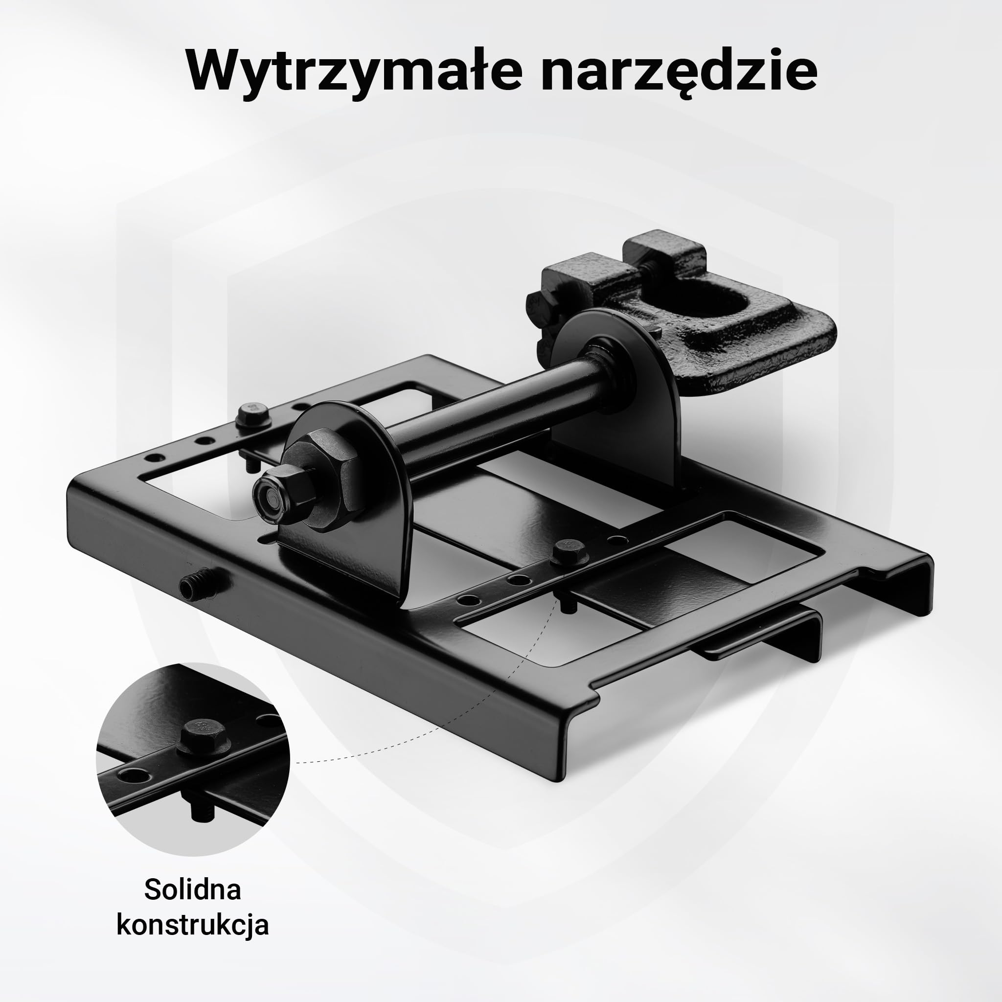 Wiltec Przystawka do cięcia drewna o szerokości cięcia 1-3 1/2", ze stali pokryta proszkowo, przewodnik do pił łańcuchowych 5-15 cm