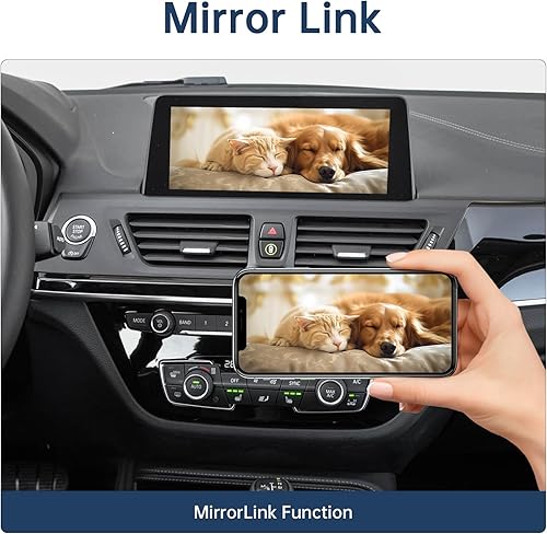 Miniatura 5 de NINETOM Kit de reacondicionamiento inalámbrico Carplay compatible con BMW CIC System 1 3 5 6 7 Series X1 X3 X5 X6 Z4 2008-2012 Año, compatible con