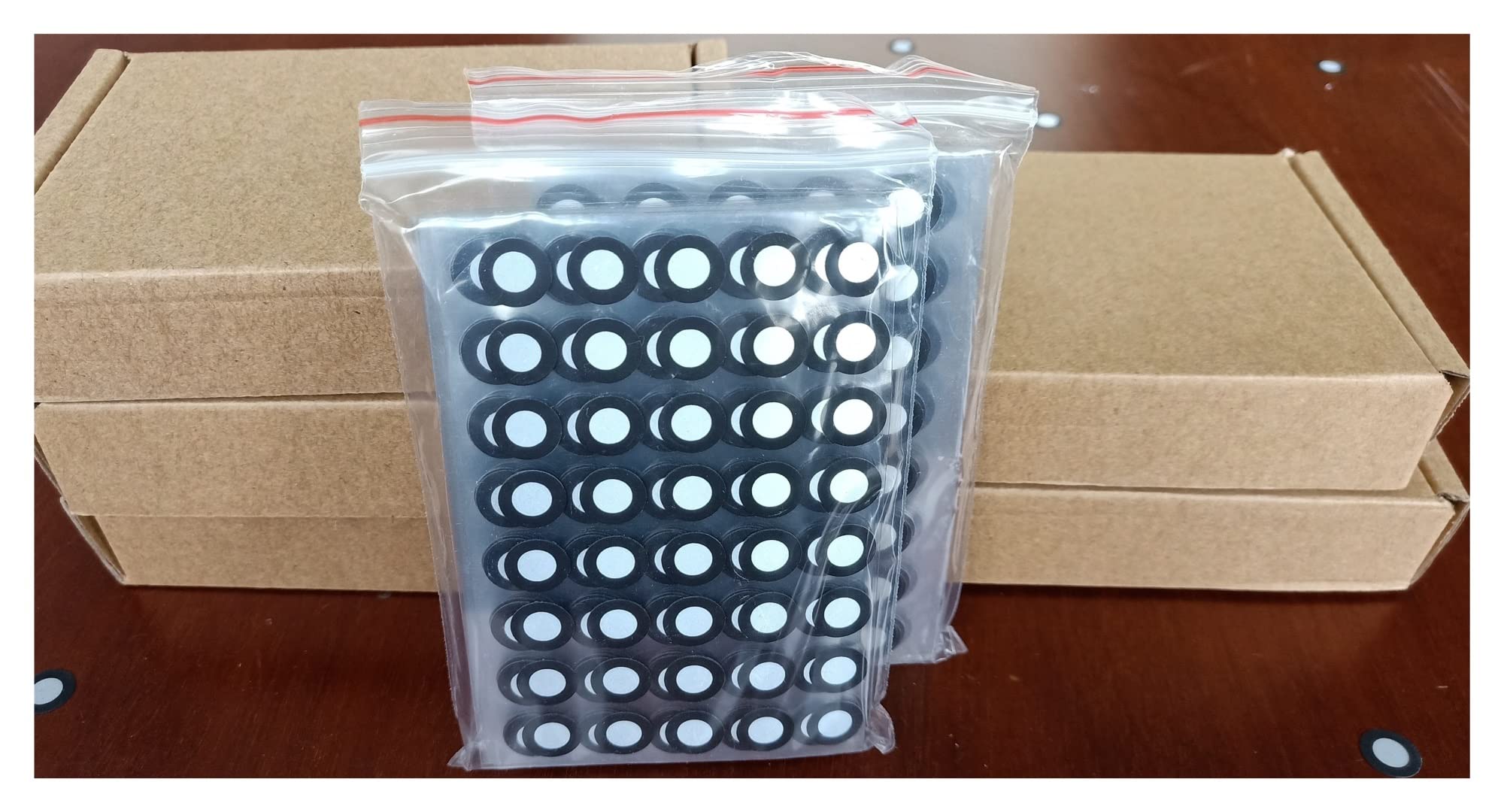 Punkty znaczników skanera 3D, Ręczny skaner 3D Specjalne znaczniki magnetyczne Magnetyczne znaki odblaskowe 1000 punktów do skanera 3D i śledzenia optycznego(3 * 6mm)