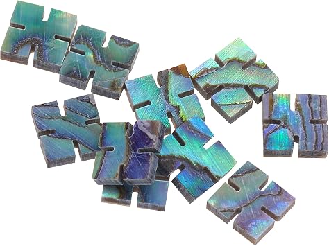 Musiclily Pro 6mm Diamonds Snowflake Guitar Fretboard Inlay Dots 10 Pcs