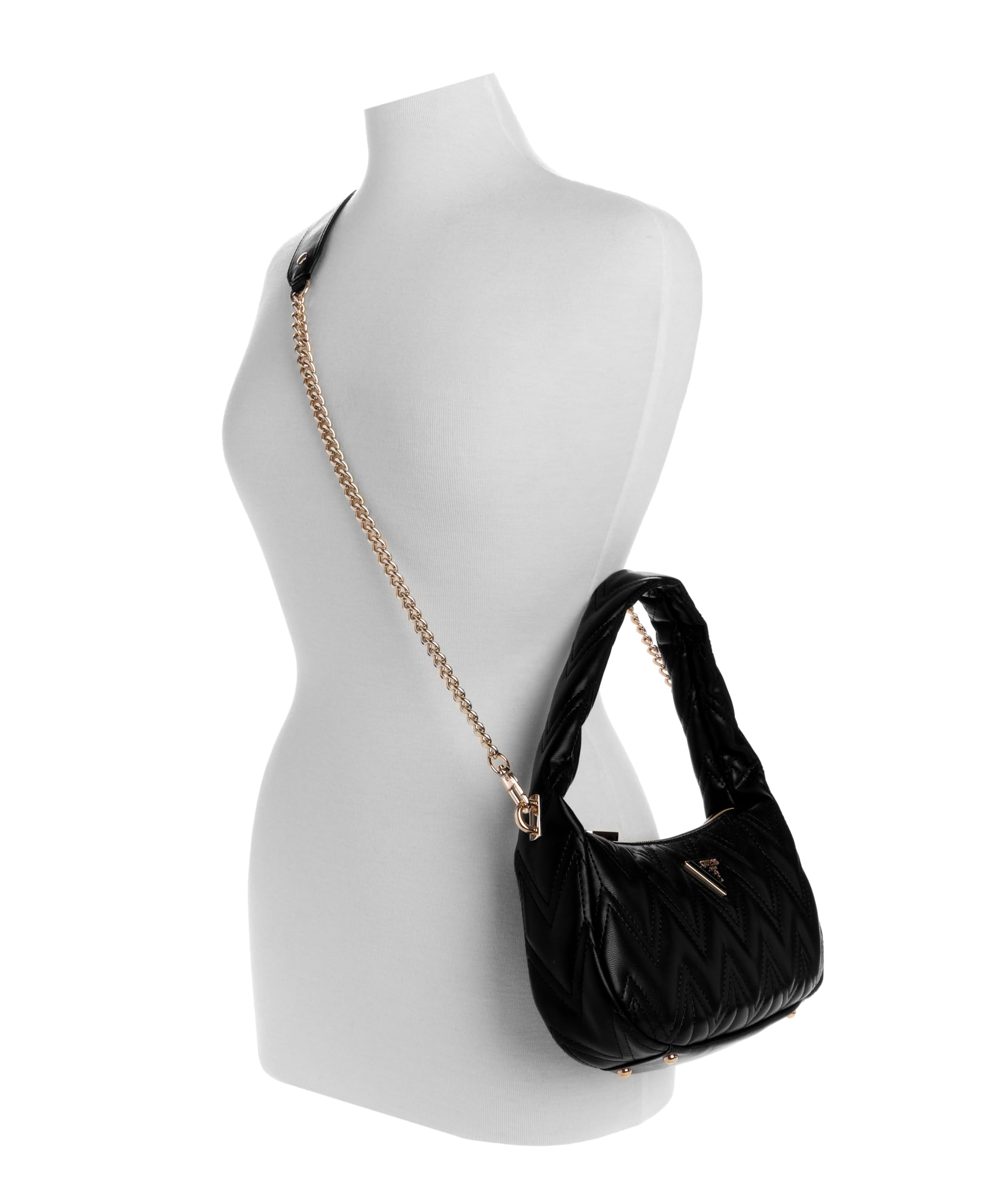 GUESS - Eda Top Zip Shoulder Bag, Borsa a tracolla Donna