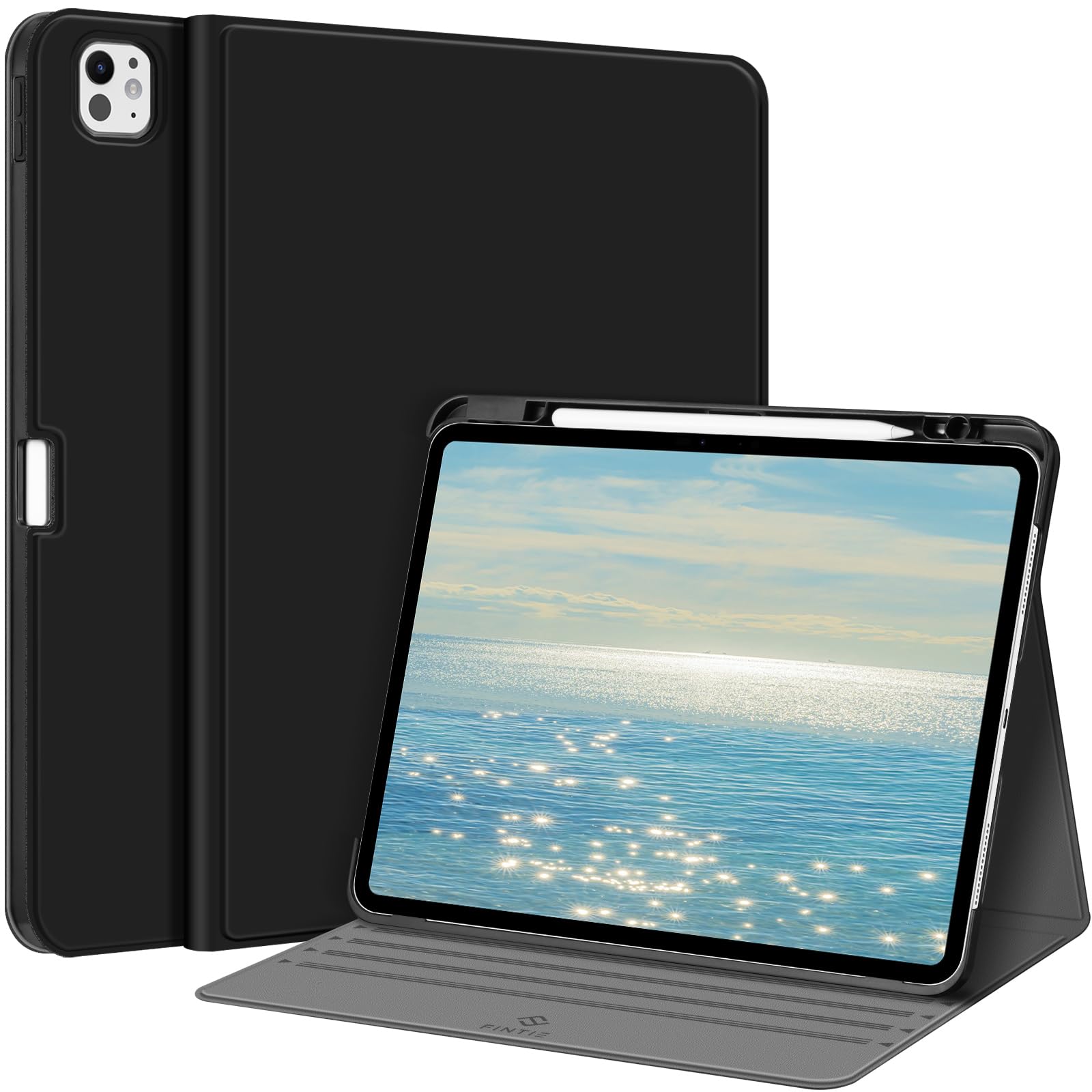 Fintie Case For IPad Air 4 10.9 Inch 2020 With Pencil Holder Multi Angle Viewing Folio Stand Cover Supports Pencil 2nd Gen - View #5