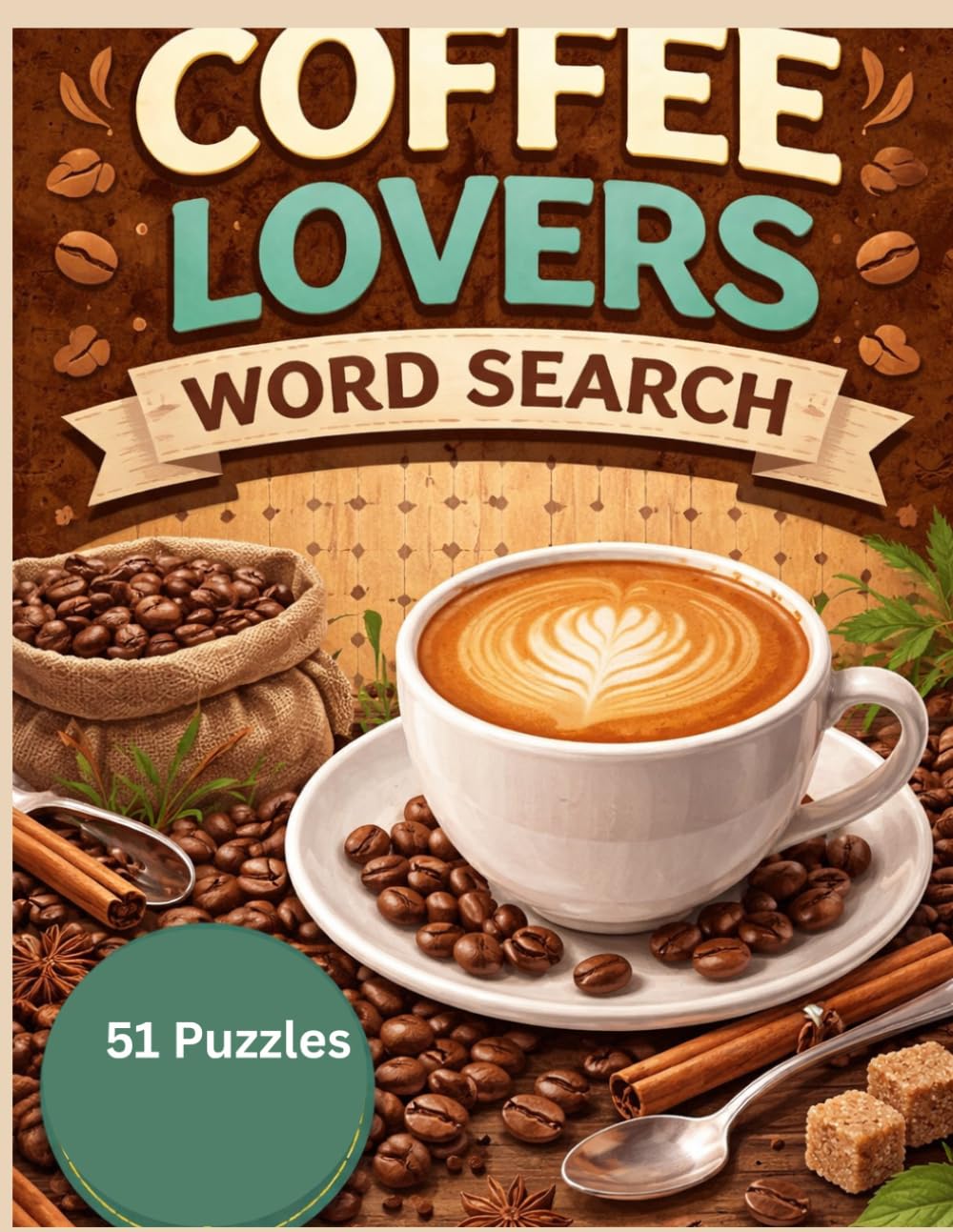COFFEE LOVERS WORD SEARCH