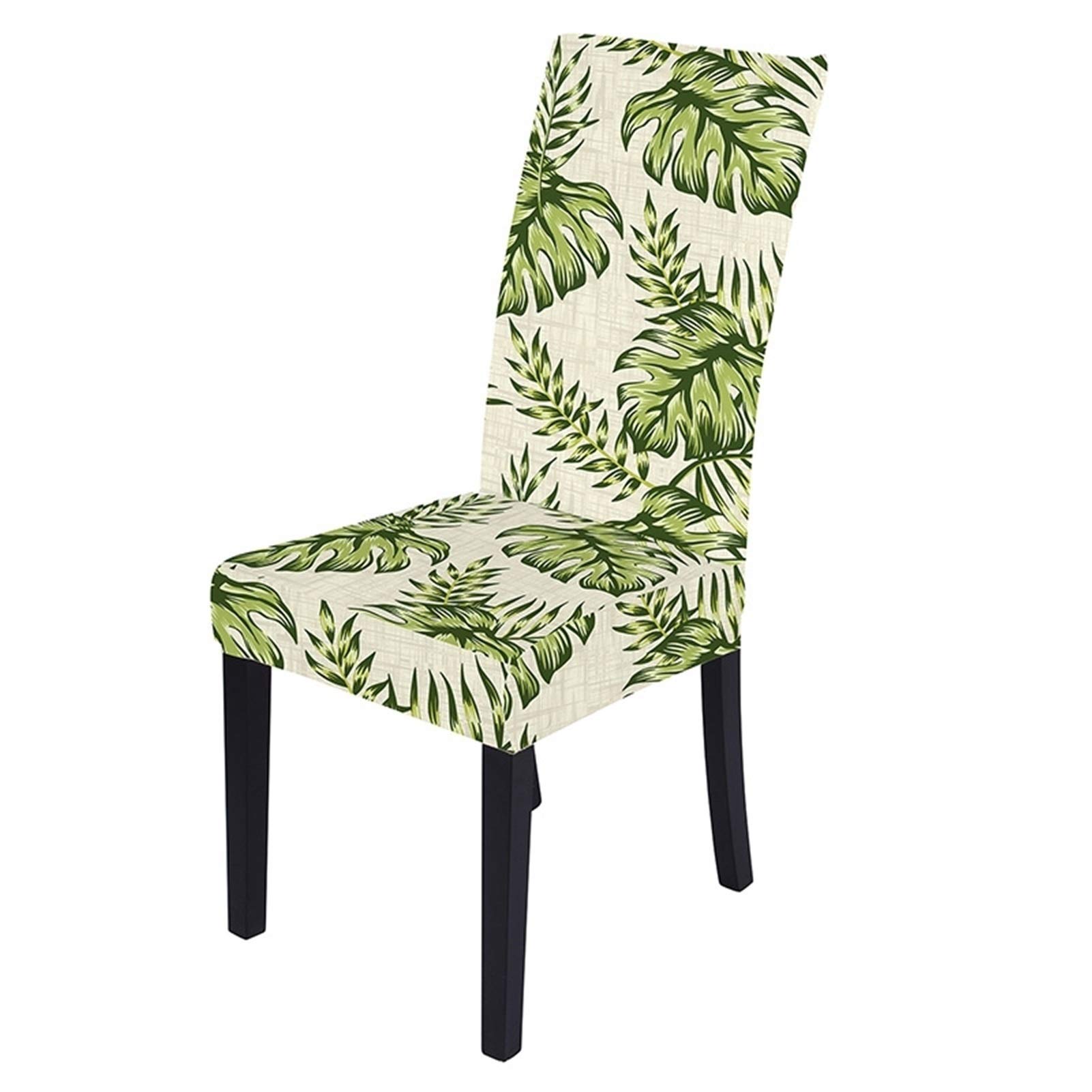 Chaise couverture de salle à manger au design simple et élégant