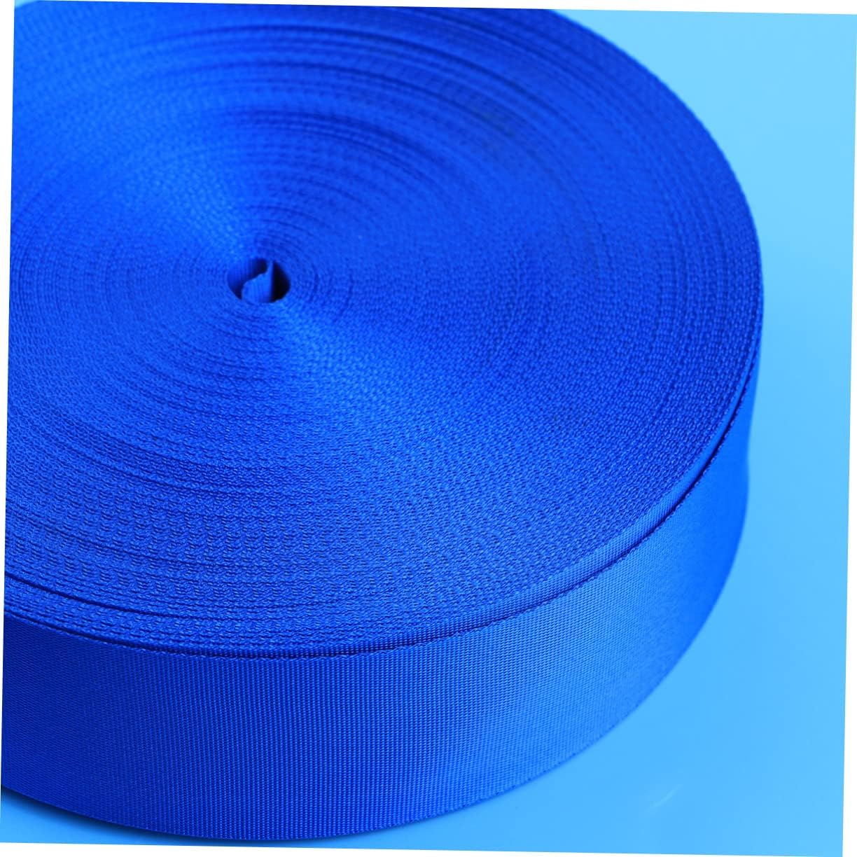 STOBOK Polyester Straps Polyester Ribbon DIY Polyester Strap DIY Polyester Webbing Polyester Webbing Straps Polyester Belt, medium, Blue