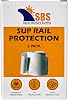 SBS Stand Up Paddle Board Rail Savers Jumbo 83 x 3.5 - Clear SUP Protection