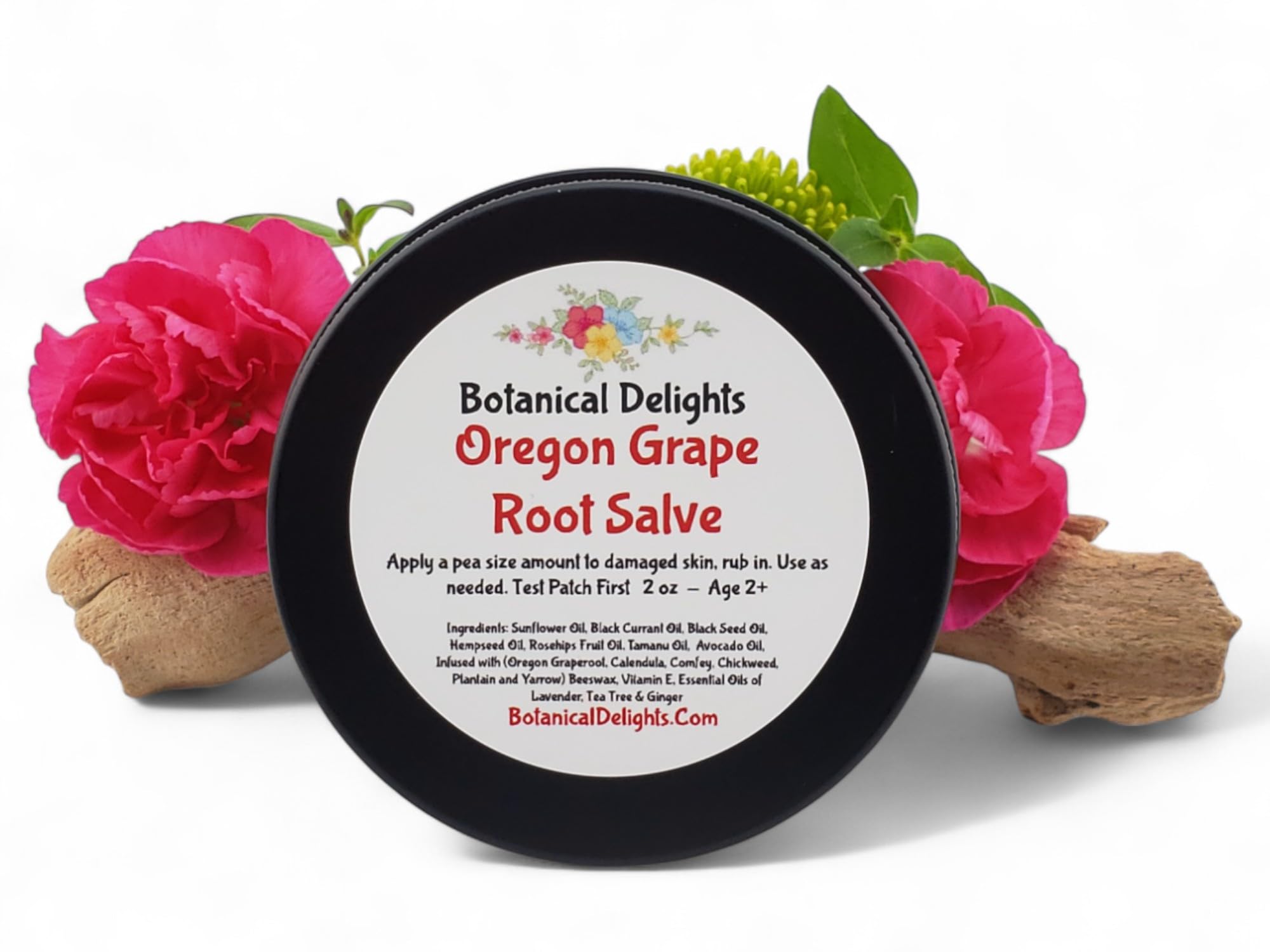 Amazon.com: Oregon Grape Root Salve with Calendula, Chickweed