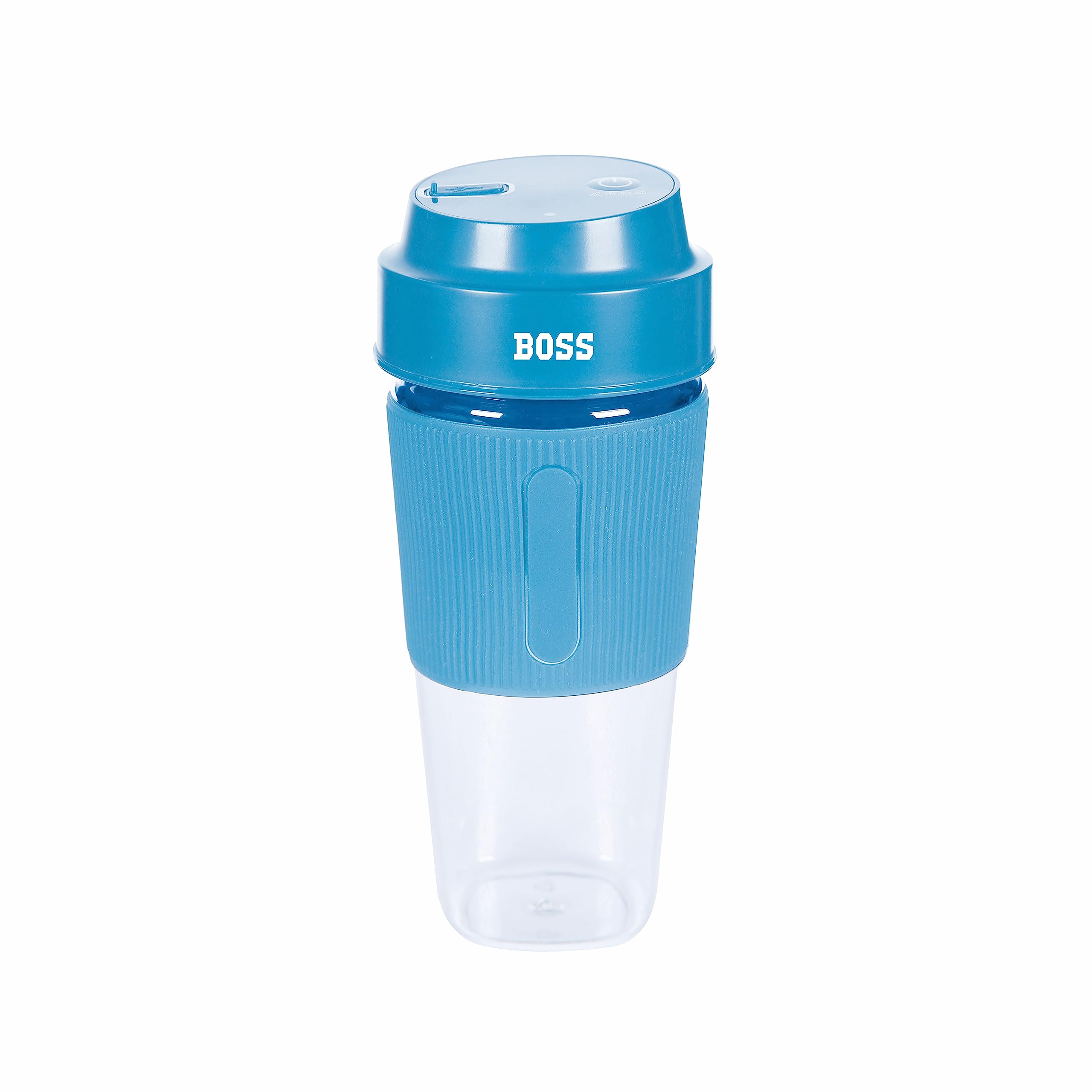 BOSS USB Portable Blender Bottle for Smoothie, Milk Shakes and Juice, USB Rechargeable Battery with 30 Watt Motor, 500 ML, built-in Jar, Blue-image-17