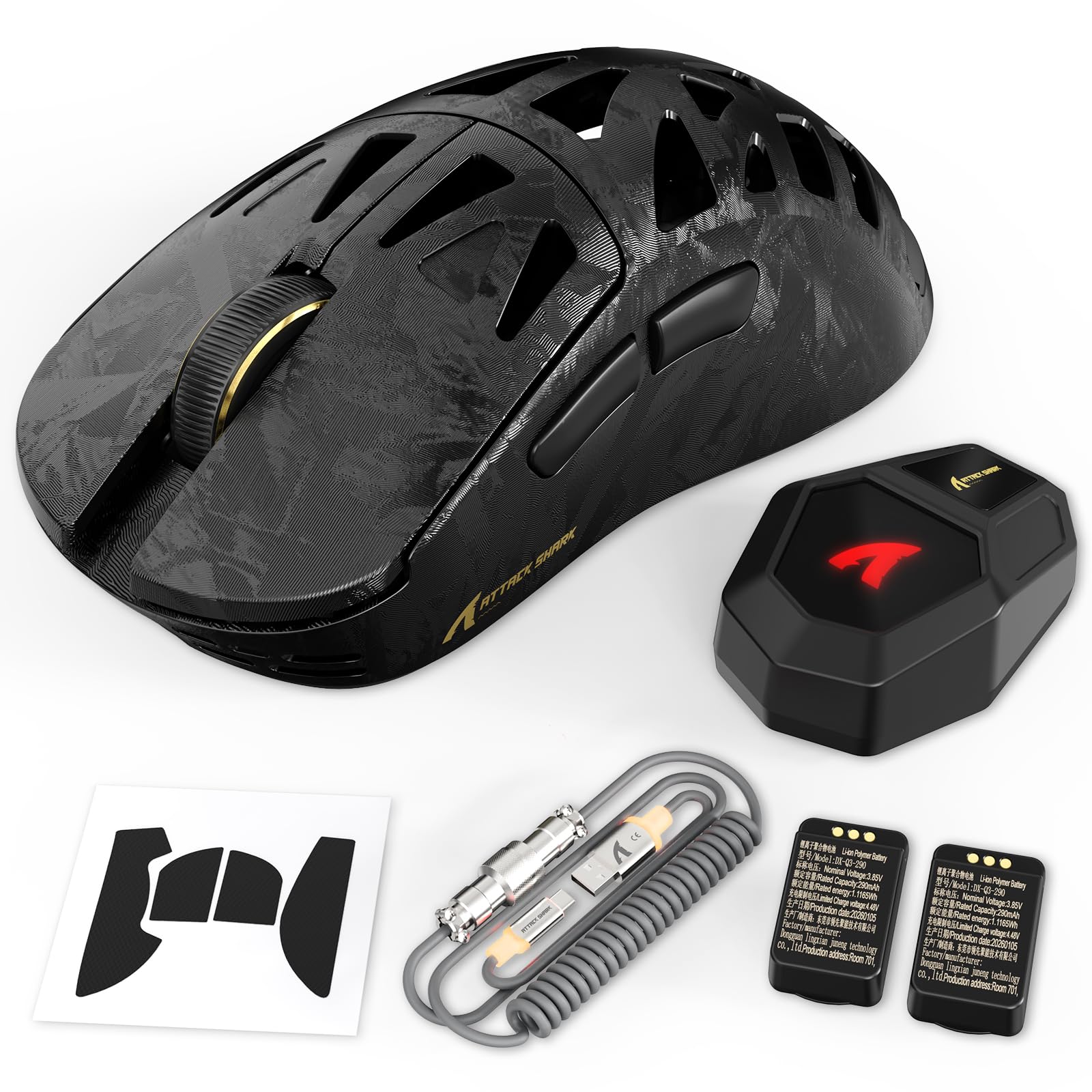 【新品】ATTACK SHARK RS6 ULTRA ワイヤレスゲーミングマウス Amazon | ATTACK SHARK RS6 ULTRA ワイヤレスゲーミングマウス 磁気
