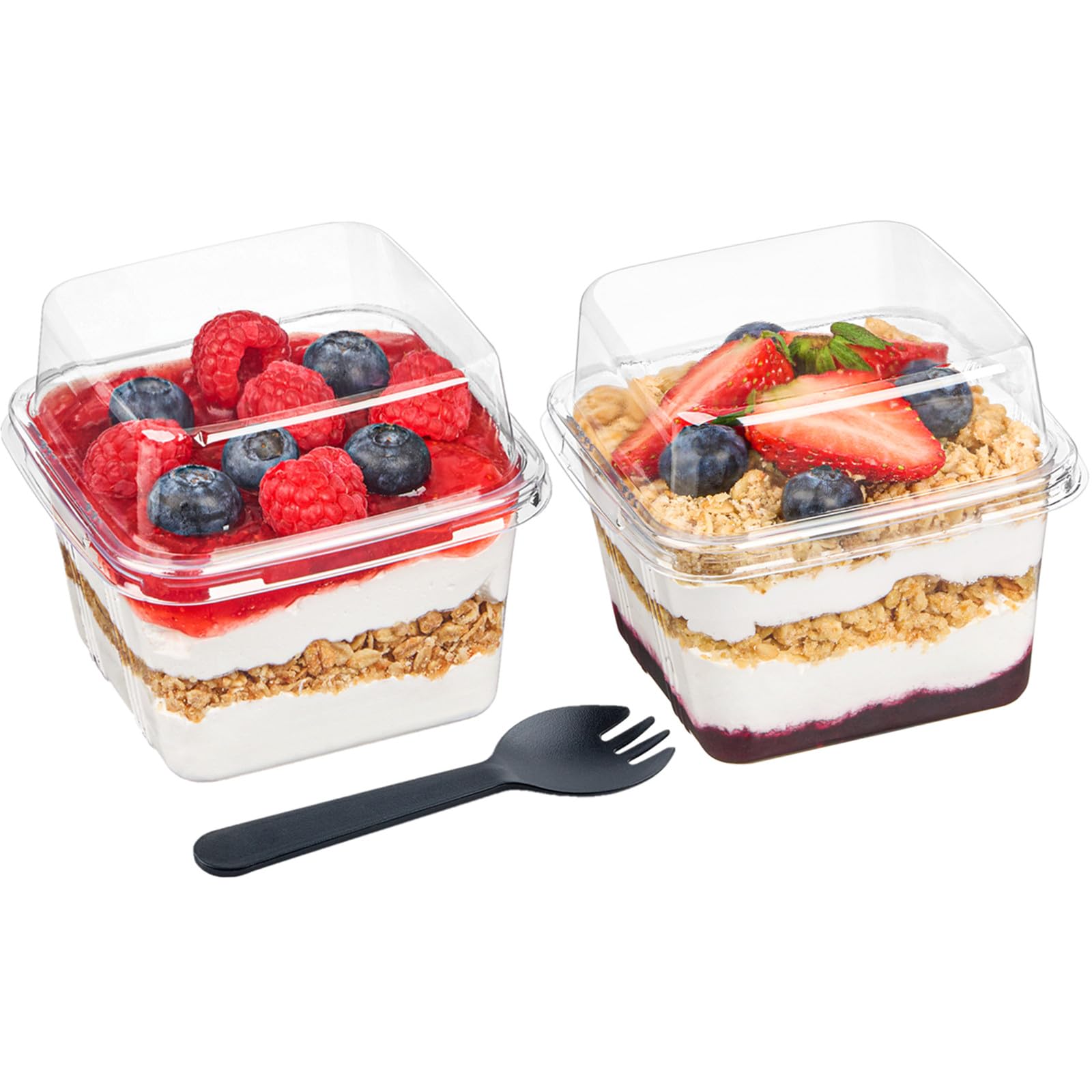 Dessert Cups with Lids - 150 Pack -9 Dessert Cups with Lids - 150 Pack -9