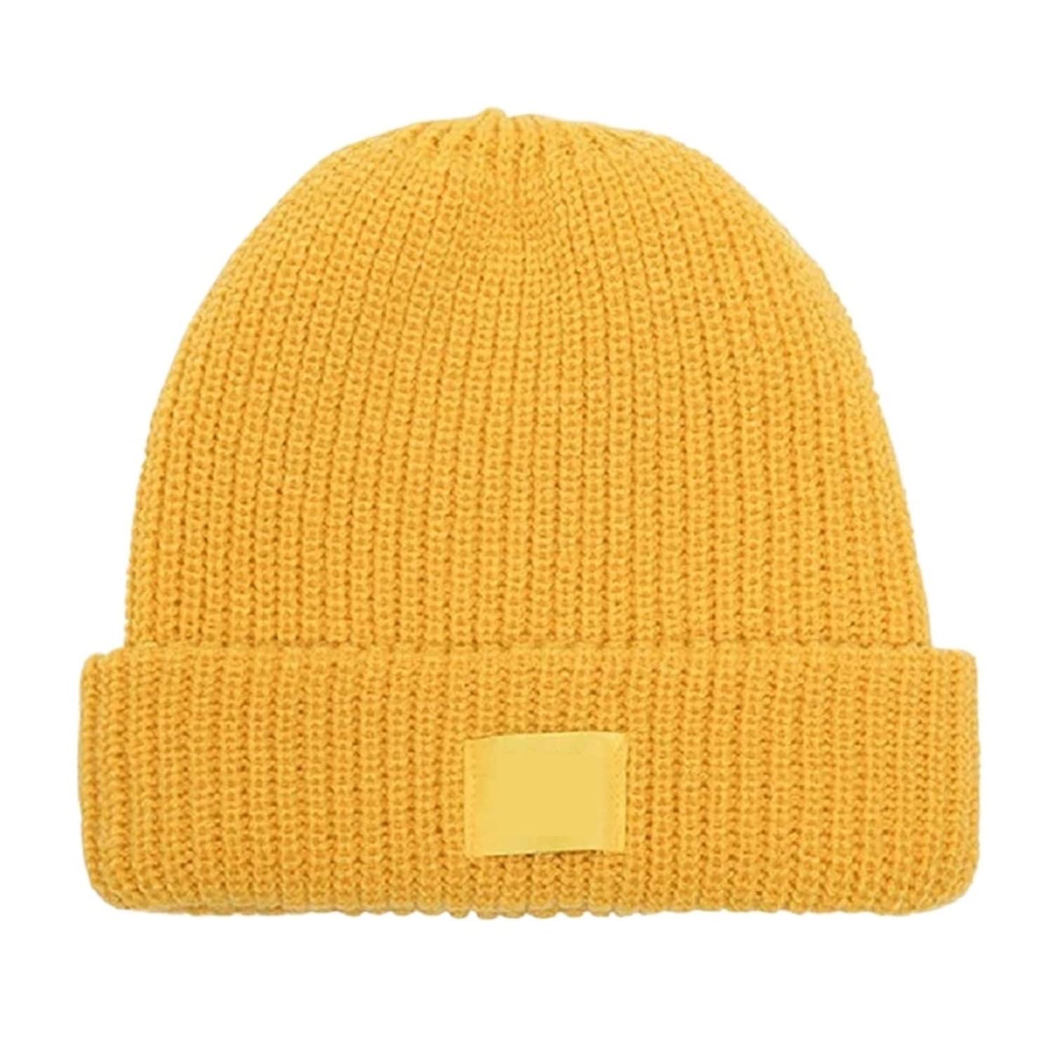 Zimowa Czapka Czapka Beanie Unisex Casual Hip Hop Czapki Z Mankietami Dla Kobiet Mężczyzn Miękkie Ciepłe Dzianinowe Czapki Z Czaszkami Czapka Damska Męska