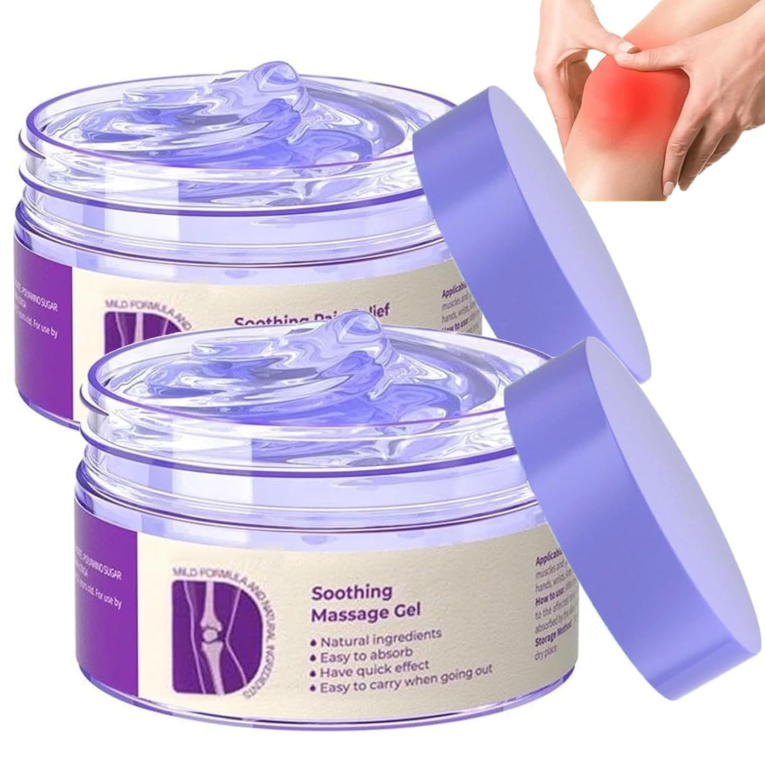 Photo 1 of Ylahdent 2 PCS Joint & Muscle Relief Massage Gel