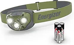 Energizer Farol de LED, equipamento de iluminação externa de alto desempenho, faróis resistentes à água IPX4, brilhantes e duráveis, baterias incluídas