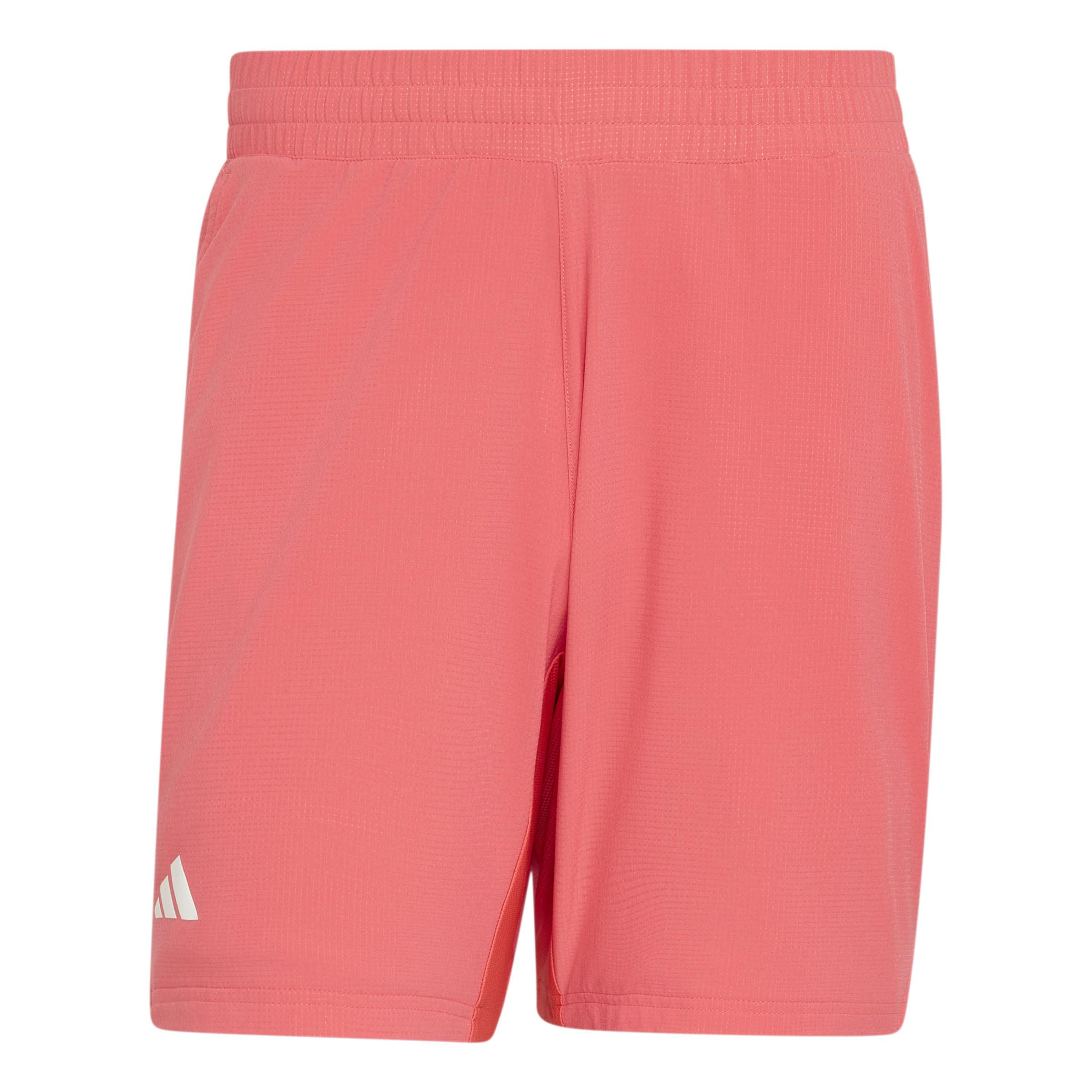 adidas Men's Tennis Climacool Ergo Shorts, Pure Turbo, XXL