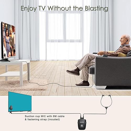 Miniatura 3 de Amplificador de sonido personal para personas mayores, dispositivos de mejora de voz, amplificadores de sonido de bolsillo para personas mayores,