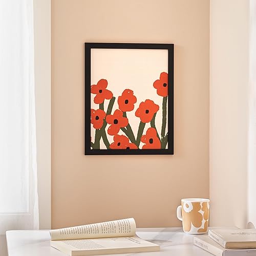 Vista 62 de eletecpro Juego de 10 marcos de fotos de 8.5 x 11 pulgadas, collage de fotos, decoración de pared, fotos de 5 x 7 con paspartú o de 8.5 x 11 Negro