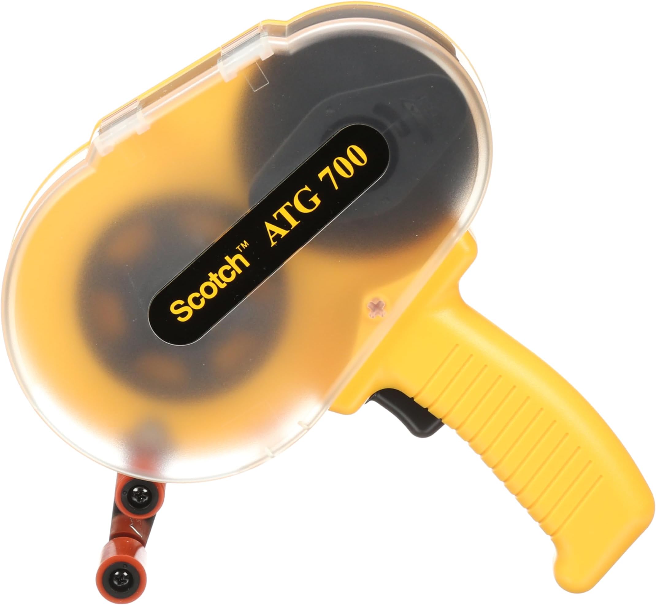 3M Scotch ATG 700 Adhesive Applicator, 1/2 in and 3/4 in wide rolls, Yellow