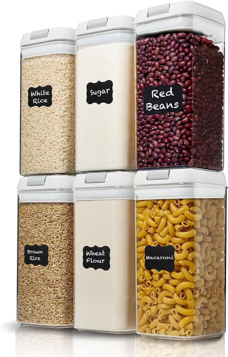 Shazo Airtight Food Storage Container (Set of 6) BONUS