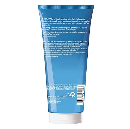 Miniatura 7 de Limpiador facial La Roche-Posay Effaclar en gel espumante y purificador para limpieza facial y piel grasa