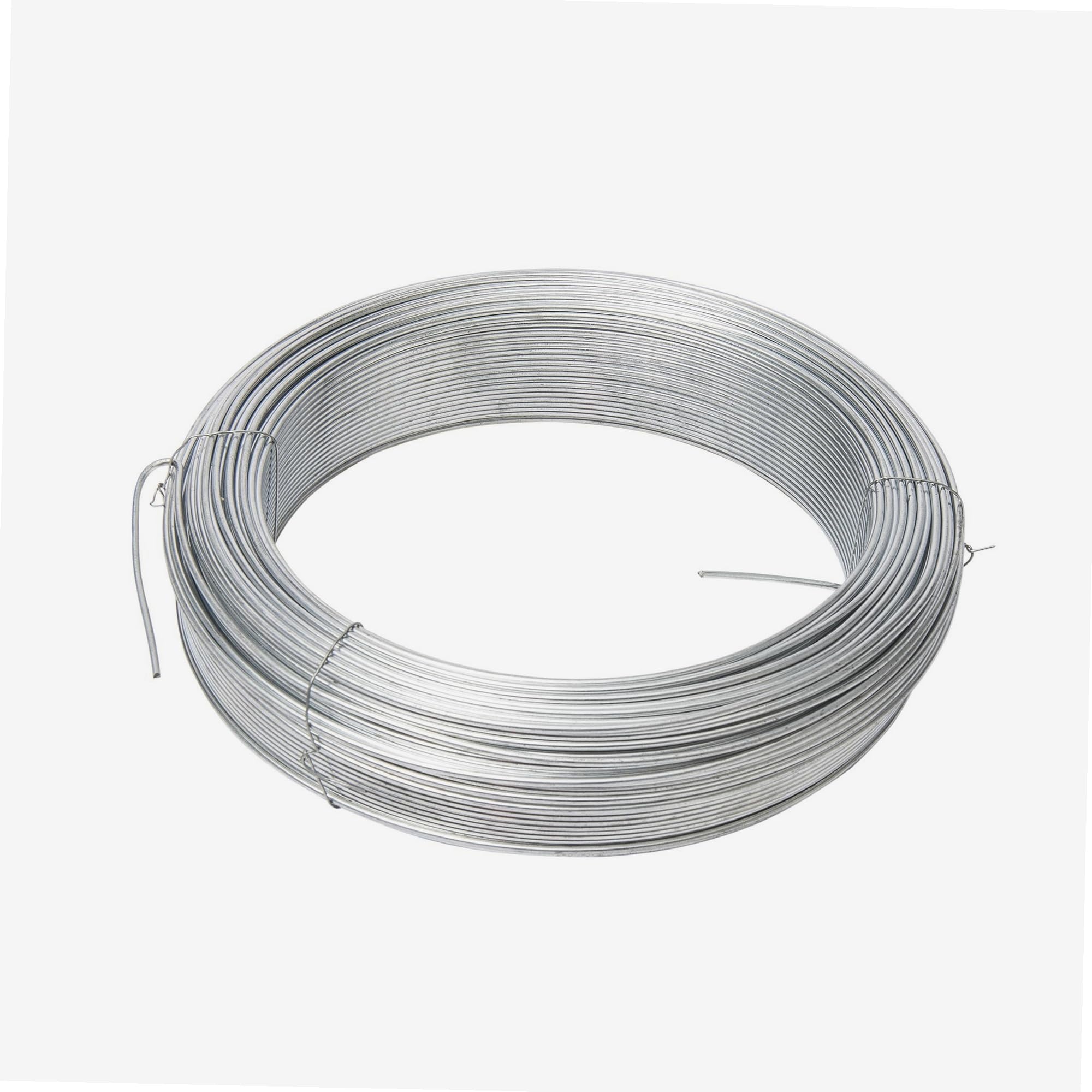 WERKA PRO Fil de Fer galvanisé Ø2,4mm 100 m