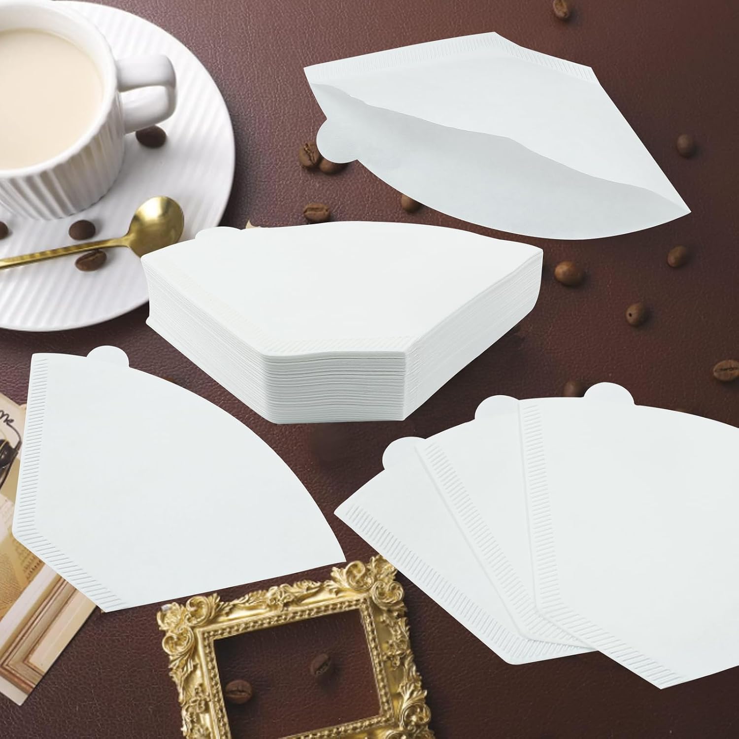 #2 White Cone Coffee Filter, 200 Count (1-4 Cup) image 5