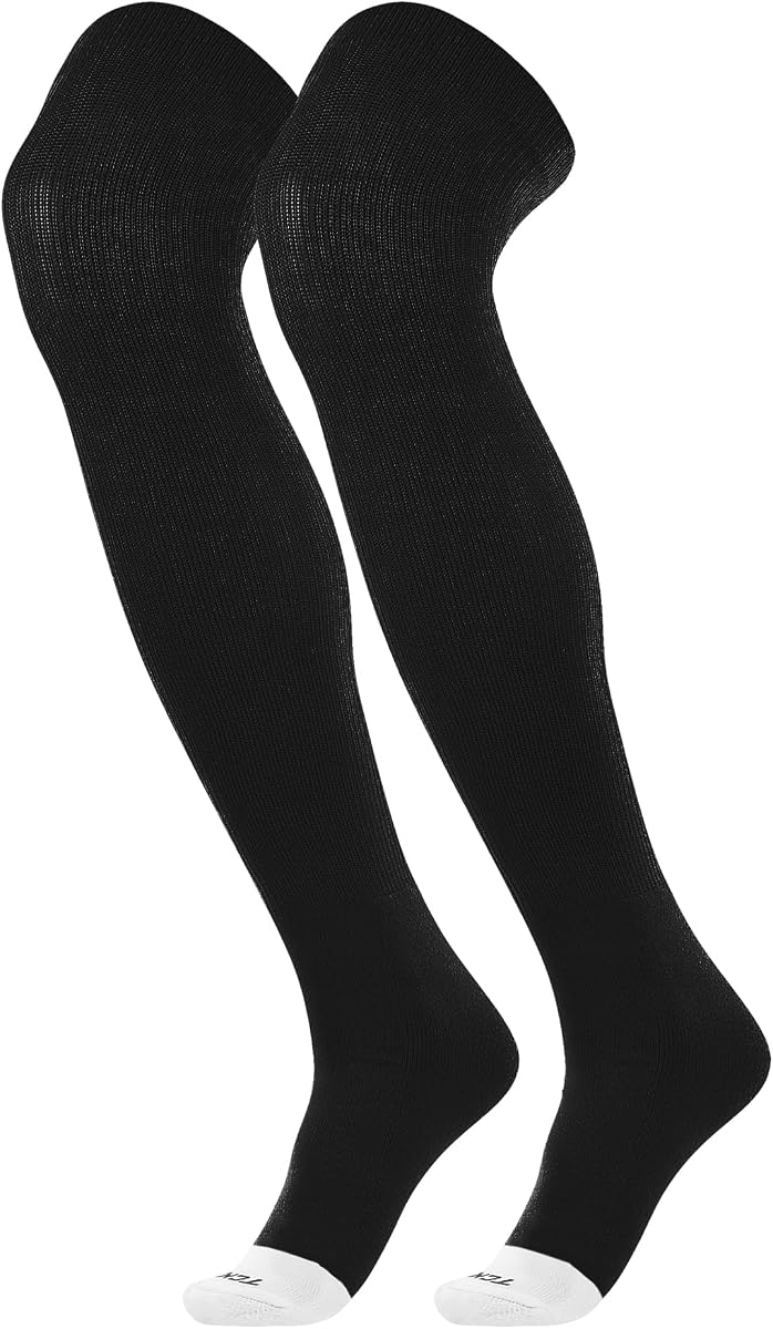 Calcetines por encima de la rodilla de béisbol y softbol Prosport | Rendimiento duradero | Top con doble ribete | Punta Lisa | Absorción de humedad