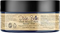 Vista 145 de Dixie Belle Paint Company - Pintura con acabado de tiza para muebles, color blanco lino (Drop Cloth), 8 fl oz, pintura mineral color blanco lino mate